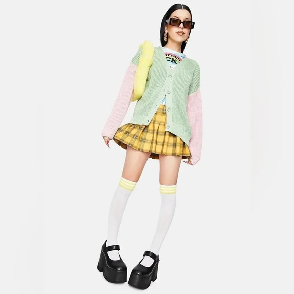 Minga London Dreamy Contrast Knitted Cardigan medium - Picture 14 of 16